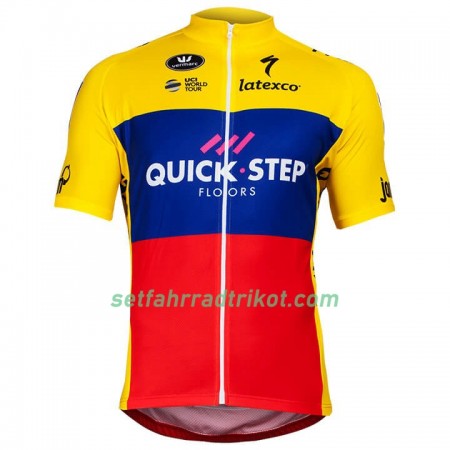 Radtrikot kurzarm 2018 Quick Step Ecuador Meister